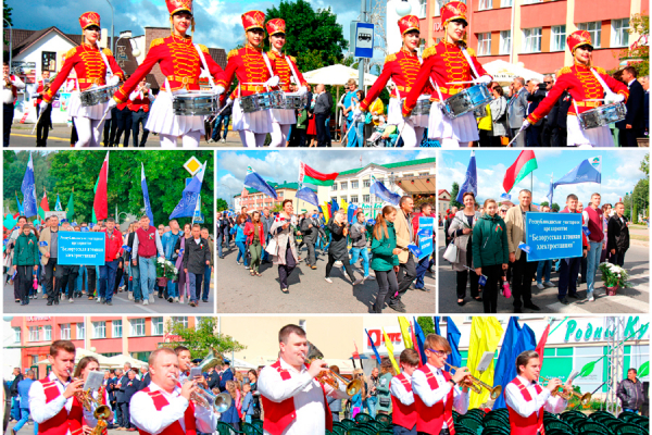 Калектыў Беларускай АЭС прыняў удзел у святкаванні Дня Незалежнасці