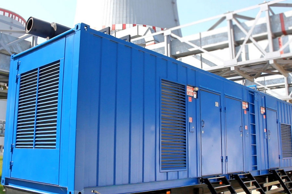 A mobile diesel generator station was delivered to the first power unit of BelNPP