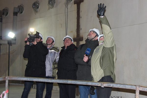 Литовская телевизионная группа посетила Белорусскую АЭС