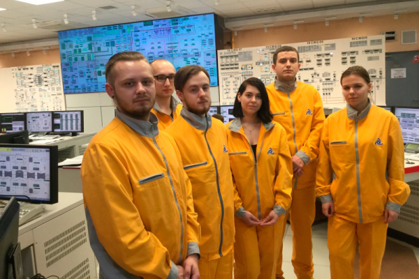 На Нововоронежской АЭС прошли практику будущие белорусские атомщики
