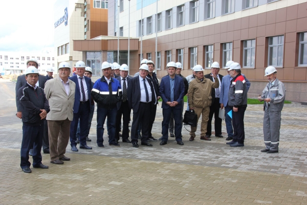 Урадавая дэлегацыя Рэспублікі Узбекістан наведала Беларускую АЭС