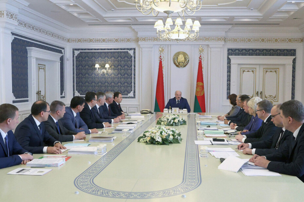 Viktor Karankevich took part in a conference with the Head of State