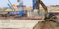Concreting of the foundation of the reactor building of power unit No. 4 has been completed at  Leningrad NPP-2