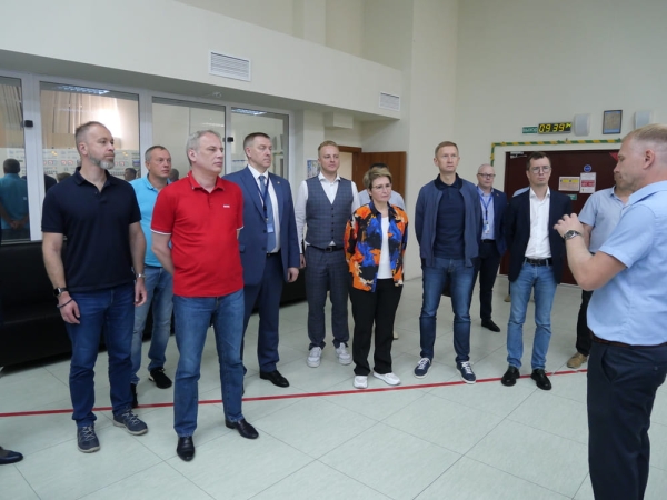 A technical tour of the TVEL company management took place at Belarusian NPP
