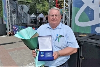 The General Director of Belarusian NPP became an Honorary Citizen of Ostrovets!