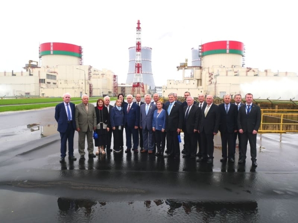 Members of the Council of Elders of Minsk Regional Executive Committee visited Belarusian Nuclear Power Plant