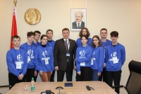 Technopark students met with the head of Belarusian NPP